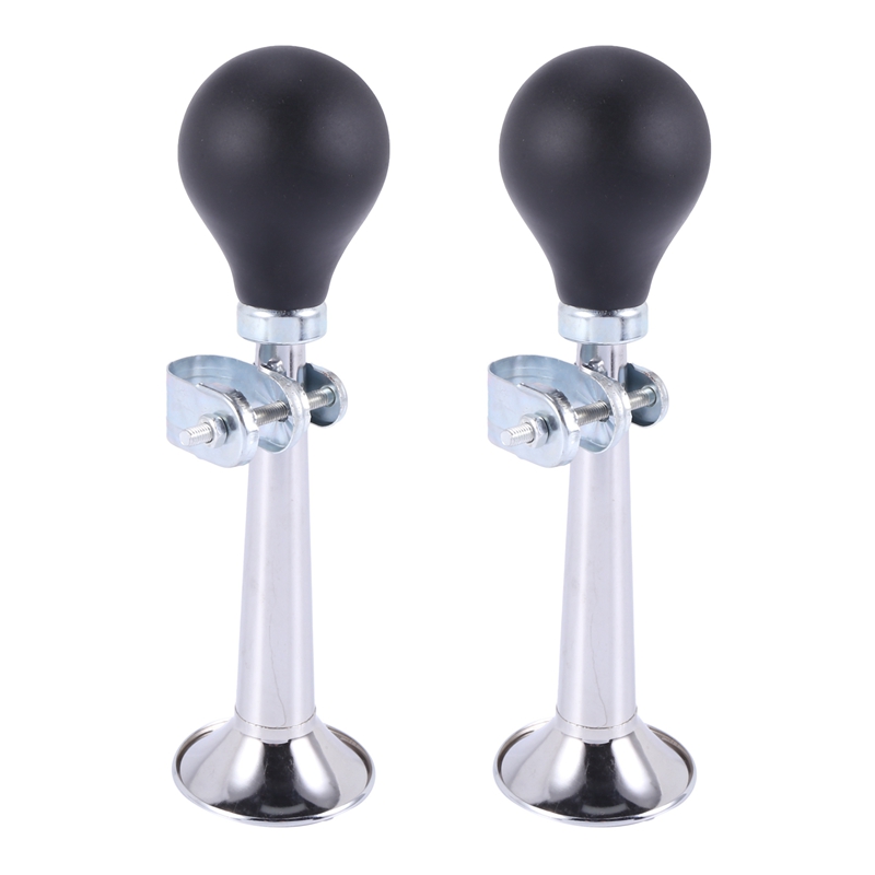 2X Warning Horn Trumpet Sonor For Bike Bicycle